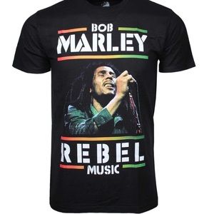 Officially Licensed Bob Marley Rebel T-Shirt